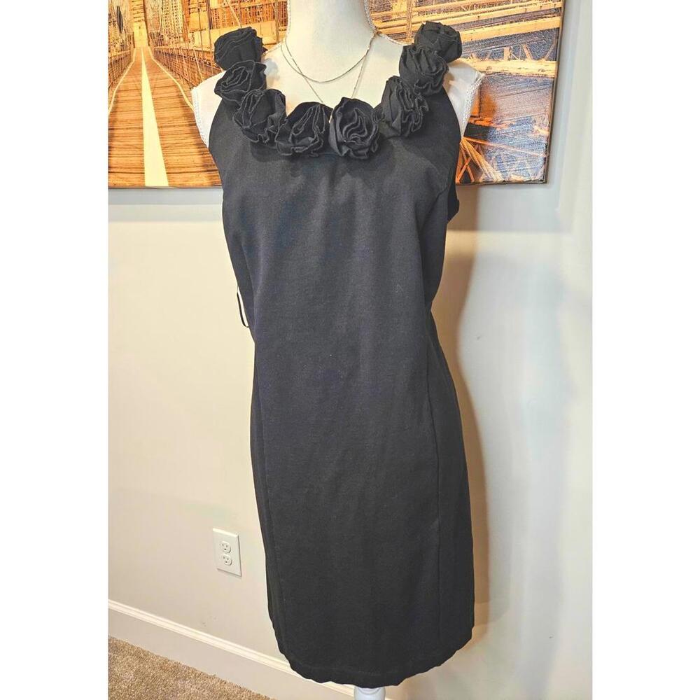 INC International Concepts Black Midi Dress